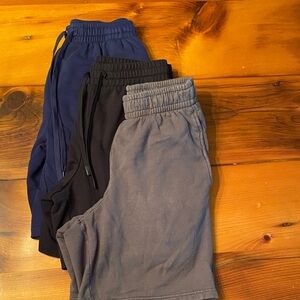 Tek Gear, Comfort Wear, and Andrew Sco Men's Athletic Shorts - Navy, Black, Gray